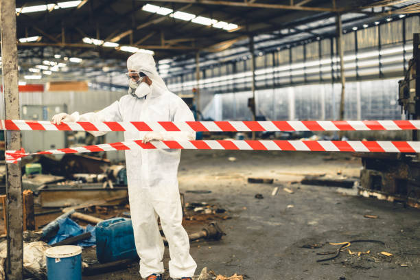 Professional Trauma Scene Cleanup technician working in South Lake Tahoe, CA
